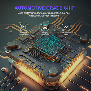 Podofo CarPlay Android Auto AI Box <b>USB</b> <b>Adapter</b> Dongle <b>Plug</b> & Play with WiFi BT Voice Assistant 1 Year Warranty Wired to Wireless - Product Image 4