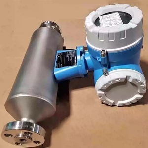 Débitmètre massique Coriolis Endress+Hauser 80F 83F 80E 83E en acier inoxydable pour mesure de débit de liquide, raccord à bride - Product Image 2