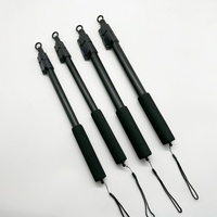 1100mm Bestseller Haustier-Flirtangel Lustiger Katzenstab Set Interaktive Feder zur Verlängerung Haustier-Spielzeug