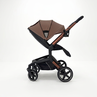Poussette bébé de luxe légère de haute qualité, 3 en 1, pliable, multifonctionnelle, pour bébé