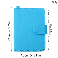 Porte-cartes en toile personnalisable DIY Alibaba-online-shopping, mini porte-passeport vierge en toile de coton, porte-cartes d'identité et de crédit avec photo
