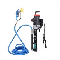 Machine de pulvérisation électrique multifonctionnelle haute pression pour peinture, mastic, revêtement imperméable et pâte de ciment
