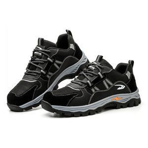 <span class=keywords><strong>Scarpe</strong></span> <span class=keywords><strong>Antinfortunistiche</strong></span> Traspiranti Personalizzate, Calzature Protettive Antiscivolo da <span class=keywords><strong>Uomo</strong></span> per Edilizia, <span class=keywords><strong>Scarpe</strong></span> da Lavoro Casual con Punta in Acciaio per Miniera - Product Image 2