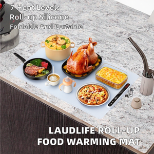 Bandeja Metálica para Alimentos, Extra Grande, 36x16, para Buffets y Fiestas, con Calentamiento, 9 Temperaturas, Apagado Automático, para Acción de Gracias, Gran Capacidad - Product Image 5