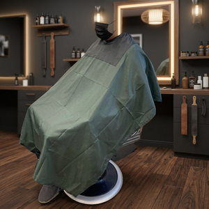 Coupe de cheveux Cape Pro Salon Coiffure Coiffeur Robe Barbier Tablier en tissu - Product Image 3