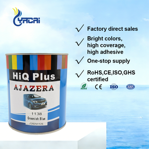 Peinture <span class=keywords><strong>de</strong></span> retouche universelle haute couvrance <span class=keywords><strong>de</strong></span> type EU-Standard, bleu verdâtre, pour ateliers automobiles européens et meubles - Product Image 5