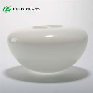 Cúpula de Vidrio Blanco Ópalo de Tamaño Personalizado, Pantalla para Lámpara LED que Protege la Vista, para Lámpara de Araña o Colgante - Product Image 5