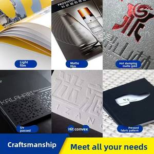 Layanan Percetakan Brosur Kustom Grosir Sampul Lunak Katalog Majalah Buku Kertas Mewah Karton Kertas Offset Hot Stamping - Product Image 6