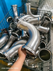 Thép không gỉ DVGW v-hồ sơ Báo Chí hệ thống ống nước phù hợp 90 độ ren khuỷu tay TEE khớp nố<span class=keywords><strong>i</strong></span> - Product Image 5