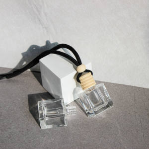 10 मिलीलीटर नई खाली खुशबू कार इत्र एयर फ्रेशनर एयर फ्रेशनर एयर डिफ्यूज़र हैंग रस्सी ठंढ या पारदर्शी इत्र की बोतलें मिश्रण रंग लकड़ी - Product Image 6