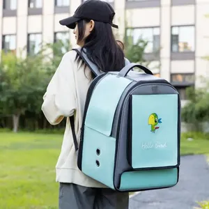 Custom Lightweight Bird Parrot Travel Walking <strong>Carriers</strong> Large Outdoor Pet <strong>Carrier</strong> Foldable Travel Backpack Made Durable Plastic - Product Image 1