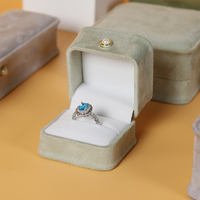 SIFOO Coffret à bijoux rond de haute qualité avec boîte cadeau décorée de perles, collier, bracelet, bague, boîte à bijoux en velours