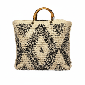 กระเป๋าหิ้วทำจากผ้าฝ้าย100% ดีไซน์เนอร์สั่งทำขนาดใหญ่และขนาดเล็กสีขาวและสีดำความจุขนาดใหญ่ของคุณเอง - Product Image 1