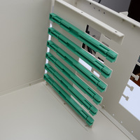 19 "rack type ODF Cabinet 48 72 Core décharger ODF 5U optique FDU boîte d'unité de distribution de fibre