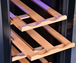 Verticale costruito in mini mobili vino frigorifero refrigeratore vino rosso barile frigorifero - Product Image 6