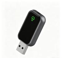 Vastfly CP05 2026 Nouvelle Version Améliorée Adaptateur CarPlay Sans Fil 2-en-1 Faible Latence BT5.3 WiFi Plug&Play Dongle d'Interconnexion Écran Voiture