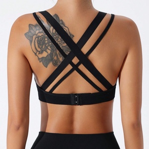 Nouveau soutien-gorge <span class=keywords><strong>de</strong></span> <span class=keywords><strong>sport</strong></span> pour femme, sans couture, respirant, extensible dans quatre directions, écologique, léger, pour yoga, gym, <span class=keywords><strong>push</strong></span>-<span class=keywords><strong>up</strong></span> - Product Image 4