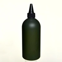 Nouvelles bouteilles en plastique HDPE personnalisées OEM pour huile d'olive, distributeur de sauce à presser avec bouchons torsadés, bouteilles en plastique pour l'emballage de collations