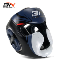 Casque de protection de la tête en gros BN, logo personnalisé, casque rétro MMA pour la boxe, l'entraînement au taekwondo