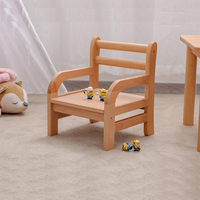 Chaise d'alimentation pour bébé à hauteur réduite, multifonctionnelle, similaire à l'Icon, avec ceinture de sécurité et plateau amovible, siège en bois Montessori pour bébé