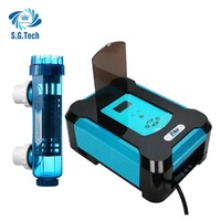 Chlorinateur à eau salée écologique de haute qualité Water Crown pour piscine et spa, protège la peau