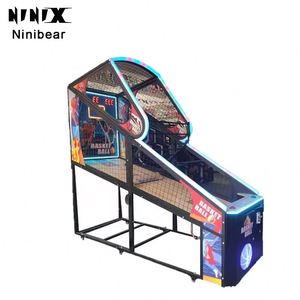 เครื่องเกมบาสเก็ตบอลอาร์เคดพร้อมเซ็นเซอร์, จอแสดงผลคะแนนแบบดิจิทัล, โหมดฝึกซ้อมและโหมดแข่งขัน - Product Image 4