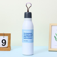 Tasse thermos double paroi en acier inoxydable 304, moderne et la plus vendue, avec paille, pour boissons, idéale pour les sports de plein air et portable
