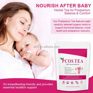 %100 Doğal Bitkisel Çay, Enerji Veren, Hormon Dengesi Sağlayan, Adet Döngüsü, Yumurtlama, PKOS, Yetişkinler İçin 28'li Poşet Çay - Product Image 4