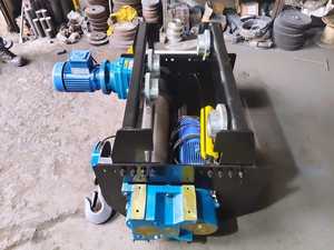 Grúa pórtico eléctrica de 10 toneladas de fabricación india para grúa de viga única con polipasto eléctrico de cable metálico - Product Image 4