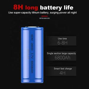 Супер мощный светодиодный фонарик перезаряжаемый ABS ручной фонарик ксенон дальнего действия Кемпинг Открытый приключенческий фонарик - Product Image 5