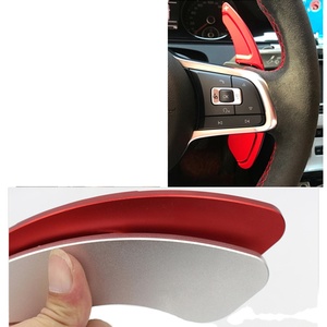 Paletas de Cambio para Volante de Volkswagen Golf <span class=keywords><strong>Polo</strong></span> <span class=keywords><strong>GTI</strong></span> R MK7/MK7.5, Extensión de Palancas de Cambio <span class=keywords><strong>DSG</strong></span>, Pegatinas de Velocidad, Diseño Floral, Aleación de Aluminio - Product Image 6