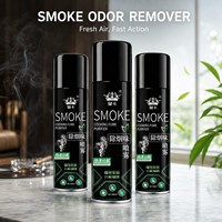 Spray anti-odeur de fumée 360 ml, éliminateur d'odeurs de cuisine, de fumée de cigarette et de tabac, désodorisant pour la maison et la voiture