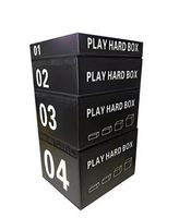 Cajas de Salto Personalizadas con Logotipo para Niños (25 kg) y Adultos (50 kg, 60 kg) de PVC para Fitness y Pilates