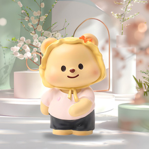Yu Mo Craft Butter Bear Dress Up Figurine Resin Toy Blind <b>Box</b> Collectible Gift Ornament - Product Image 4