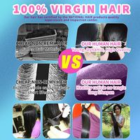 Perruques Lace Front HD sans colle en cheveux humains vietnamiens, bouclés profonds, 6*6 7*7 8*8, noir naturel, blond, longs, raides, bouclés Jerry