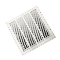 Sortie d'air conditionné / évent d'évacuation pour climatiseur split, déflecteur d'air en aluminium et acier pour plafond, taille personnalisable