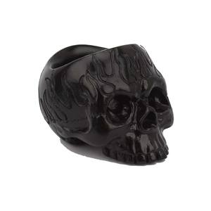 European American Creative Flame Black <strong>Candle</strong> <strong>Holder</strong> Eco-Friendly Retro Horror Mini Resin Ornament for Halloween - Product Image 3