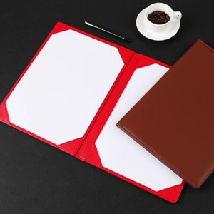 Pu A3/A4 giấy Sơ Yếu Lý Lịch tài liệu hai túi thư mục tập tin với thư trình bày cho kinh doanh bài phát biểu trường cấp giấy chứng nhận chủ - Product Image 4