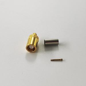 75 Ом <span class=keywords><strong>SMB</strong></span> штекер обжимной rf коаксиальный разъем для кабеля BT3002 - Product Image 1