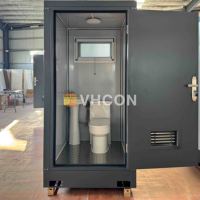 Outdoor Easy and Fast Building Comfortable Light Wc/Rv Mobile Portable Toilet With Shower for Stadium Area