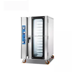 Horno de vapor de convección comercial de 5 bandejas equipo de panadería horno de pan panadería/horno eléctrico para hornear