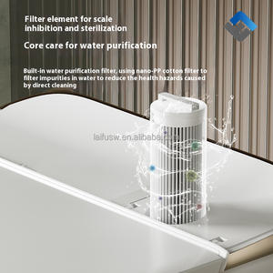 Ensemble WC et <span class=keywords><strong>lavabo</strong></span> intelligent avec capteur automatique, siège de toilette chauffant intelligent, céramique, <span class=keywords><strong>siphon</strong></span> en S, WC portable de luxe - Product Image 6