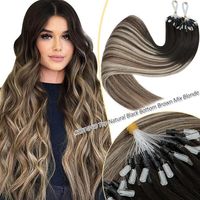 Extensions de Cheveux Vierges Double Tirage Raides Qualité Supérieure 6D H6 100% Cheveux Humains Réels