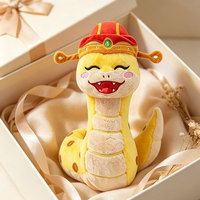 Peluche Mascotte Serpent du Zodiaque Personnalisée, Jouet en Peluche Douce à Poils Courts pour Décoration Intérieure, Souvenir Promotionnel, Vente en Gros