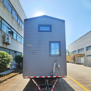 Portable Modern Tiny Steel Container House on Wheels Prefabricated Modular Mobile Home Kitchen BathrooM FREE SHIPPING - Product Image 4