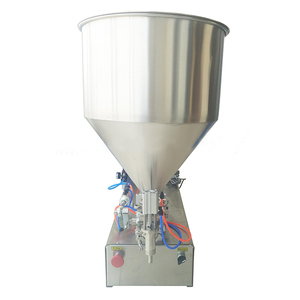Llenadora semiautomática a escala de laboratorio para recipientes pequeños (10-100ml) -Cosméticos, muestras, crema de manos - Product Image 1