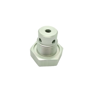 Tùy chỉnh CNC các bộ phận công Threaded chèn Nut nhôm van Hex hạt - Product Image 2