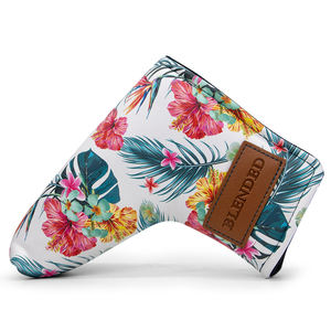 Housse de putter de golf personnalisée de haute qualité avec impression magnétique florale - Product Image 4