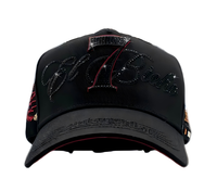 Casquettes de sport en daim brodées personnalisées OEM/ODM, 5 panneaux structurés, style Sad Boyz, Snapback Original Gorras G5 Barbas Beard Hats NFC