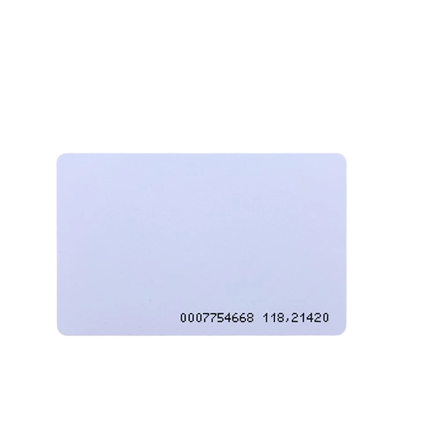 White Blank Printable Card Factory Supply CR80 85.5*54*0.9mm Size 13.56MHz 216 213 215 NFC Plastic PVC RFID Smart Cards